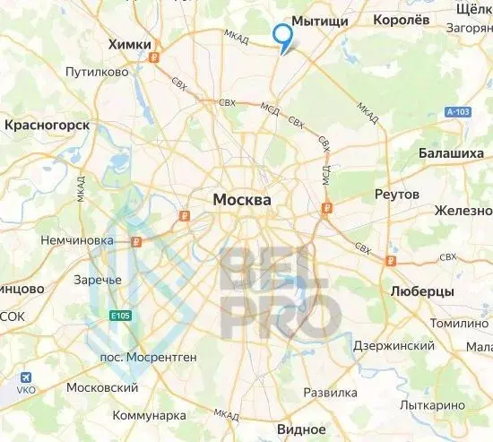 Торговая площадь в Москва Широкая ул., 29 (63 м) - Фото 1