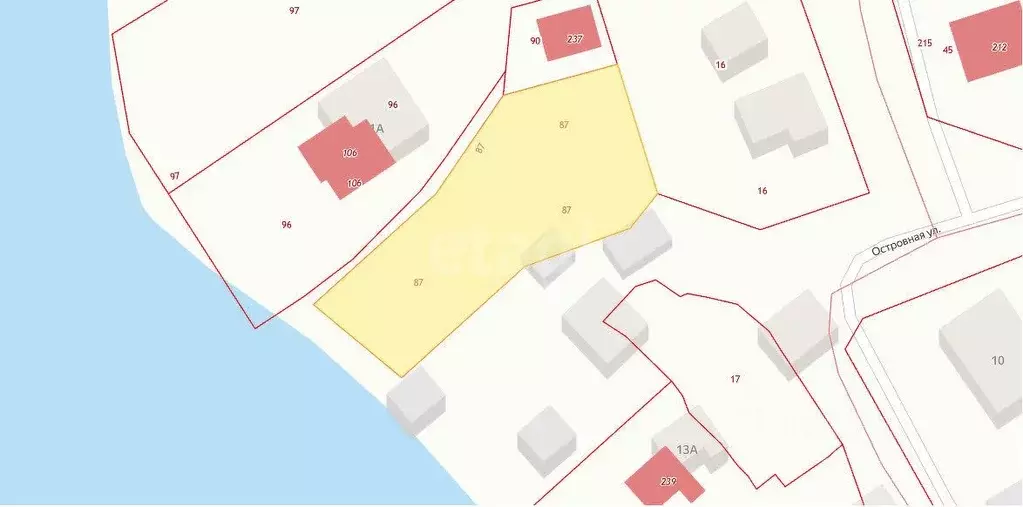 Участок в Карелия, Прионежский район, с. Заозерье Островная ул. (12.3 ... - Фото 0