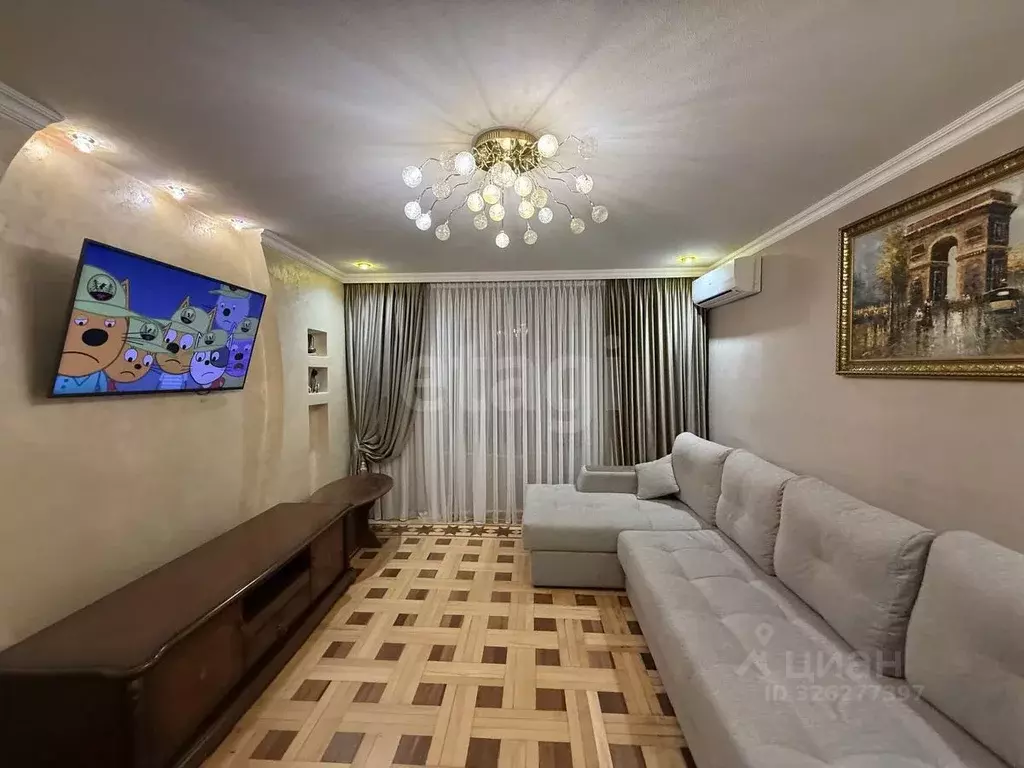 3-к кв. Северная Осетия, Владикавказ ул. Калинина, 64/1 (64.0 м) - Фото 2