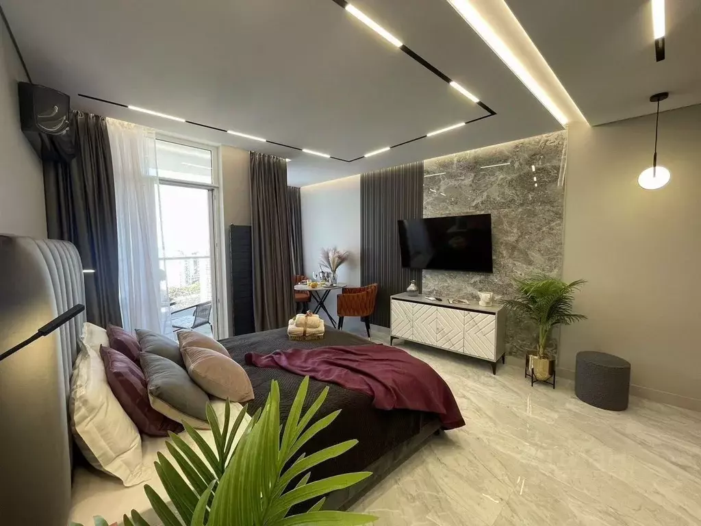 1-к кв. Краснодарский край, Сочи Светлана мкр, ул. Депутатская, 10 ... - Фото 1