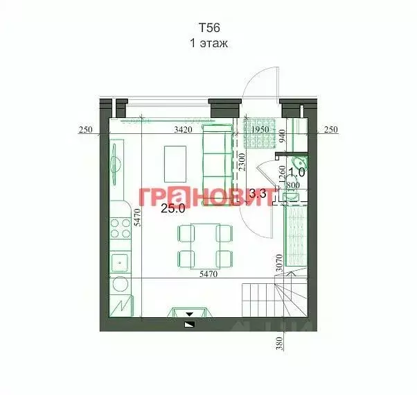 Таунхаус в Новосибирская область, Новосибирский район, Мичуринский ... - Фото 1