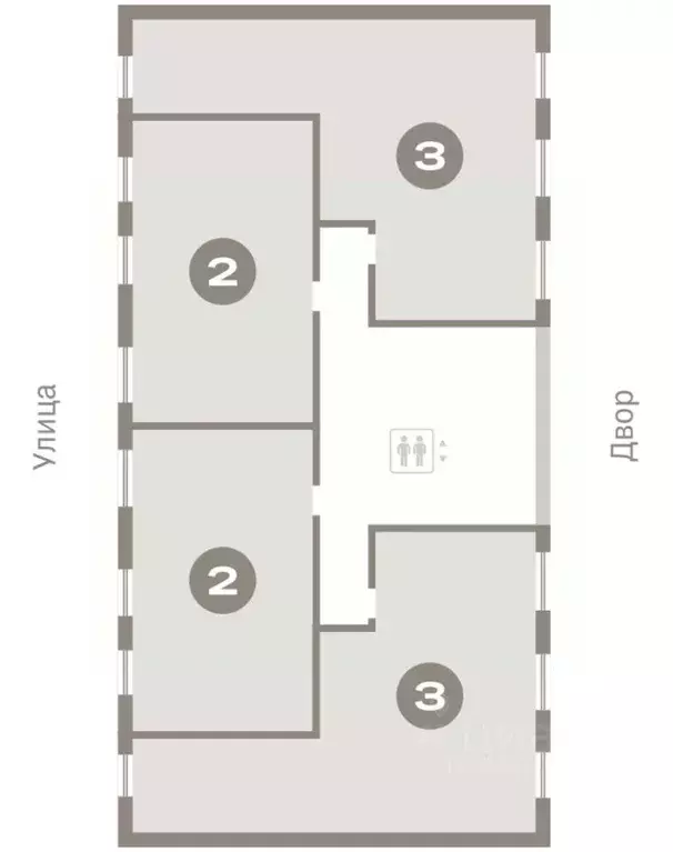 3-к кв. Омская область, Омск  (84.38 м) - Фото 1