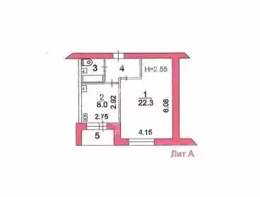 1-к кв. Московская область, Сергиево-Посадский городской округ, пос. ... - Фото 2