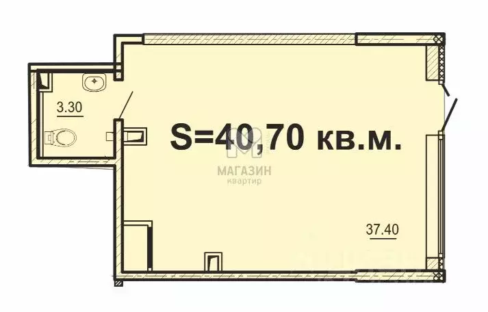 Торговая площадь в Ленинградская область, Всеволожский район, ... - Фото 2