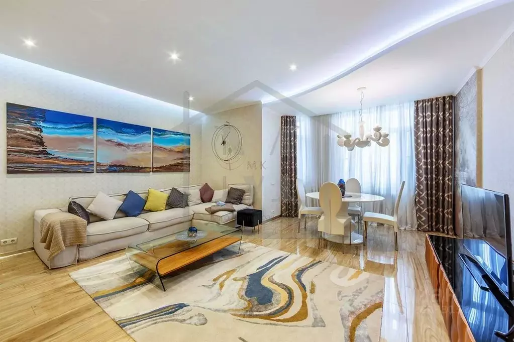 3-к кв. Москва Ломоносовский просп., 25к5 (98.0 м) - Фото 1