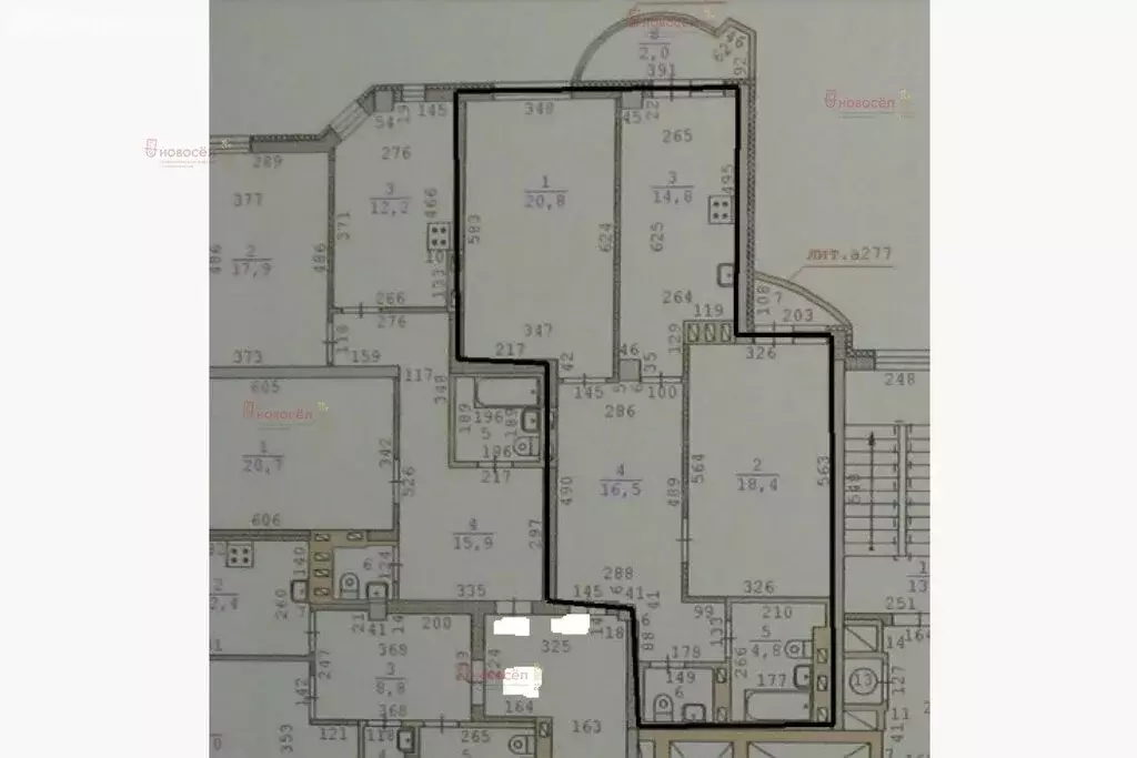 2-комнатная квартира: Екатеринбург, Луганская улица, 4 (77.1 м) - Фото 0