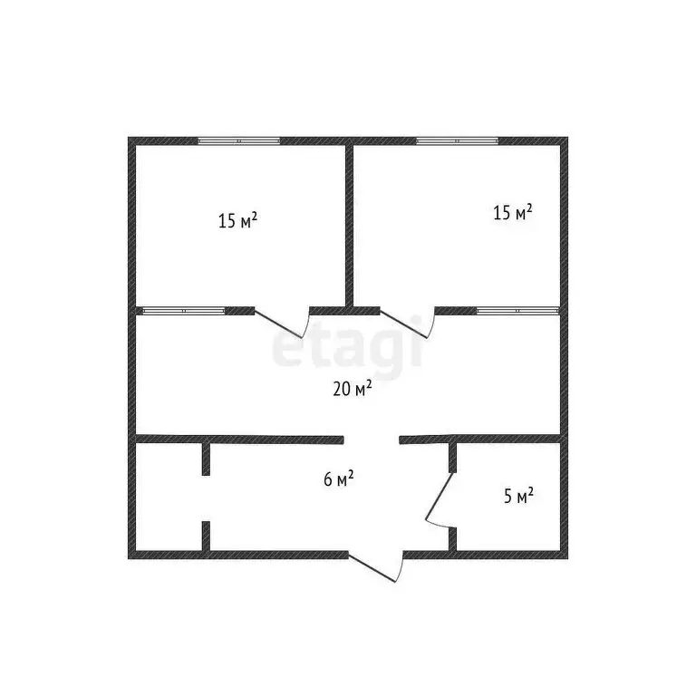 2-комнатная квартира: Махачкала, проспект Насрутдинова, 274Е (61 м) - Фото 1