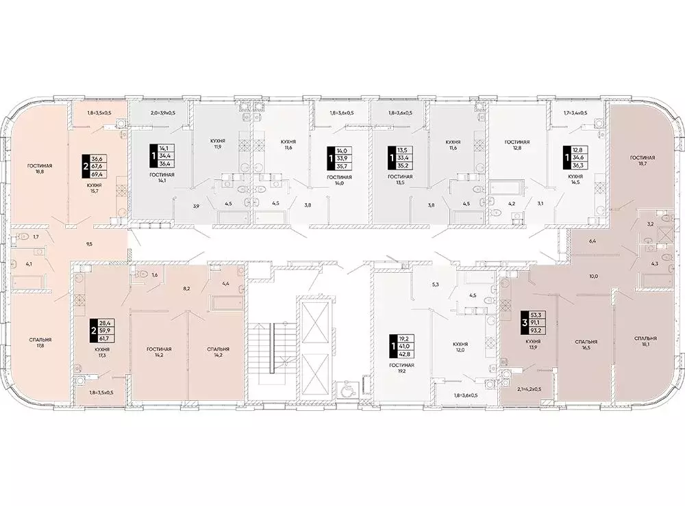 1-к кв. Ростовская область, Ростов-на-Дону Левобережная ул., 6/6с8 ... - Фото 1