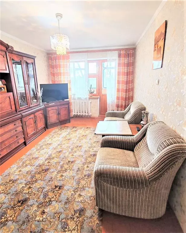 3-к. квартира, 58,1 м, 4/5 эт. - Фото 0