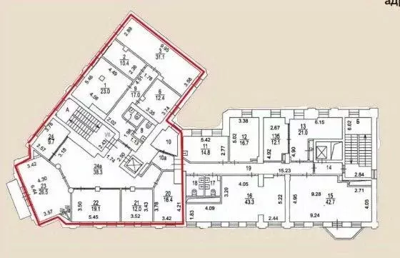 Офис в Москва ул. Большая Якиманка, 17/2С1 (253 м) - Фото 2