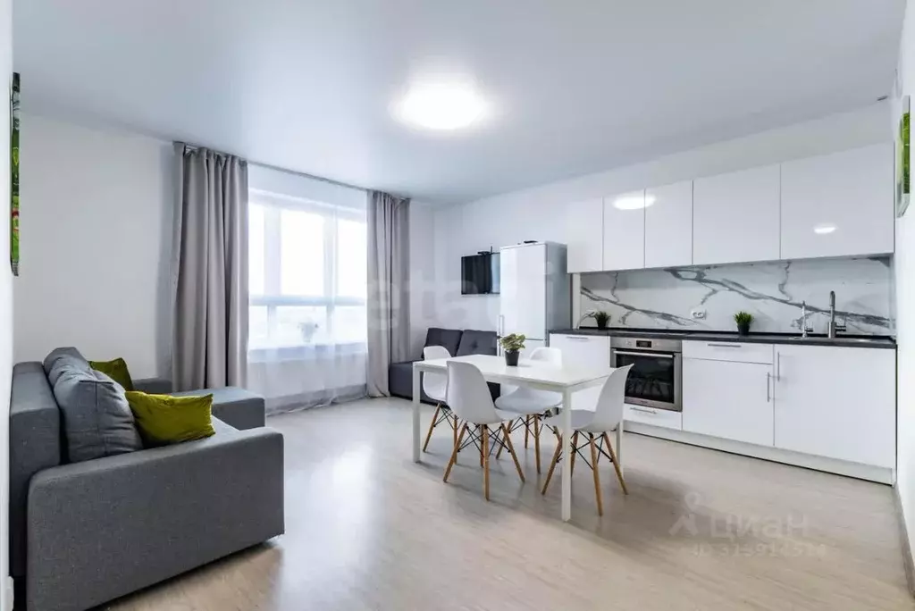 1-к кв. Татарстан, Казань ул. Николая Ершова, 62 (36.0 м) - Фото 1