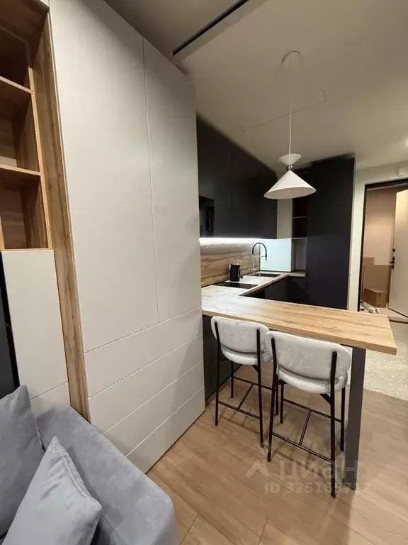 Студия Москва 2-я Хуторская ул., 34 (28.0 м) - Фото 1