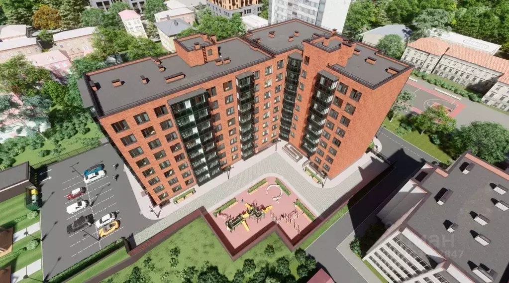 1-к кв. Курская область, Курск ул. Халтурина, 6А (45.66 м) - Фото 2