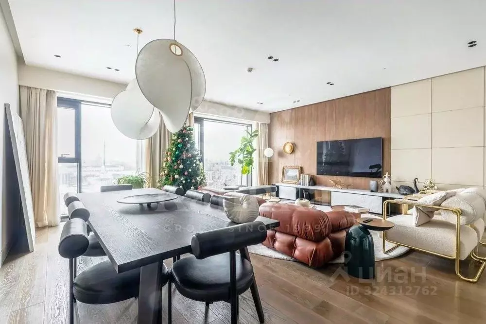 3-к кв. Москва Поклонная ул., 9 (128.2 м) - Фото 2