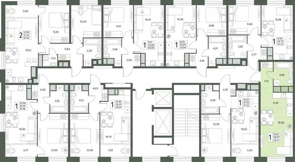 1-к кв. Московская область, Серпухов  (28.57 м) - Фото 2