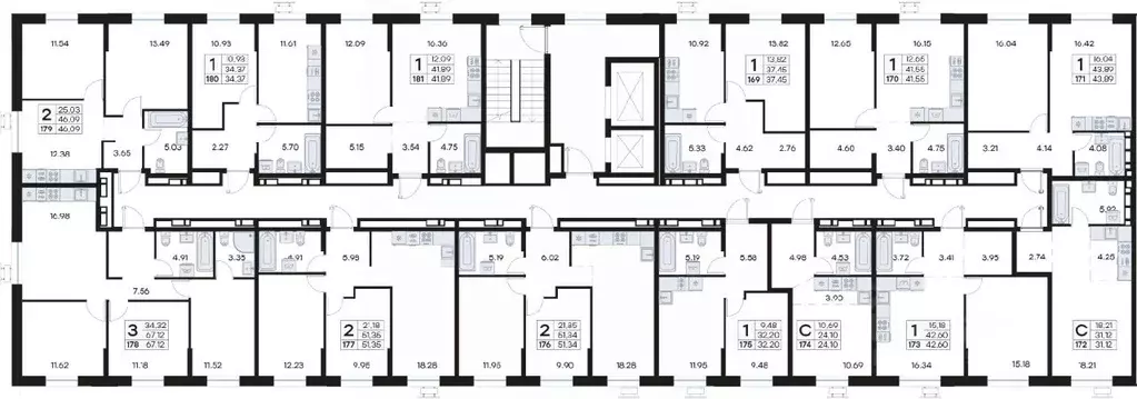1-к кв. Приморский край, Владивосток Катерная ул., 31/2 (43.89 м) - Фото 2