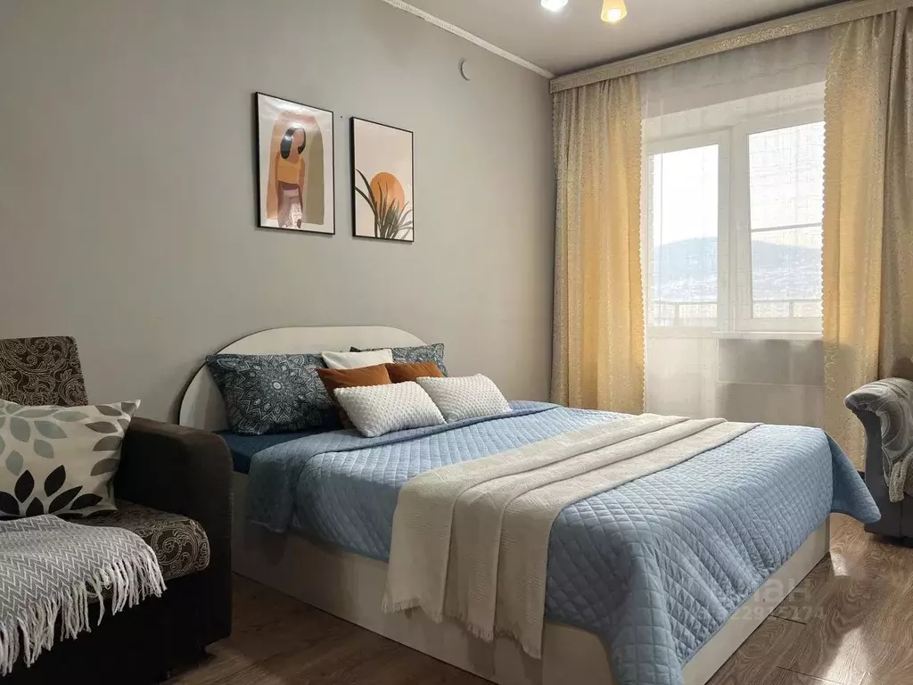 1-к кв. Бурятия, Улан-Удэ ул. Сахьяновой, 23 (35.0 м) - Фото 1