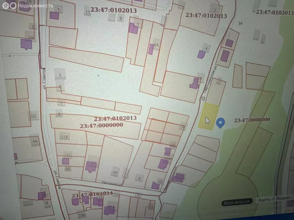 Участок в станица Раевская, Партизанская улица (7.5 м) - Фото 1