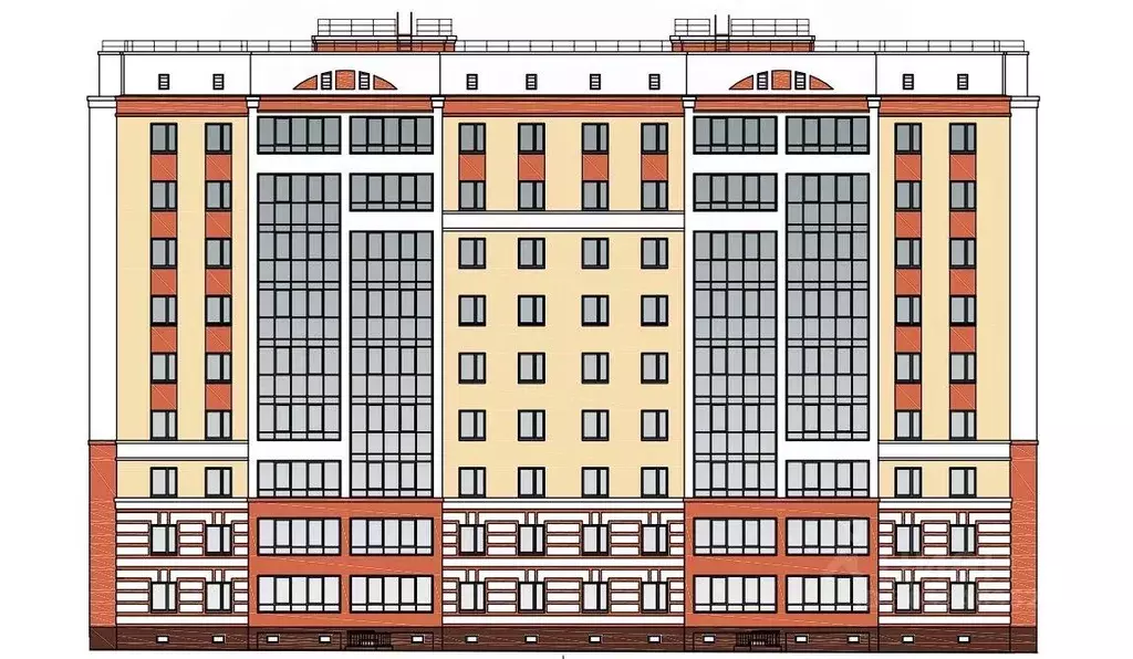 2-к кв. Омская область, Омск ул. А.Н. Кабанова, 2 (60.85 м) - Фото 0