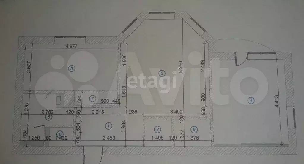 2-к. квартира, 72,9 м, 7/7 эт. - Фото 0