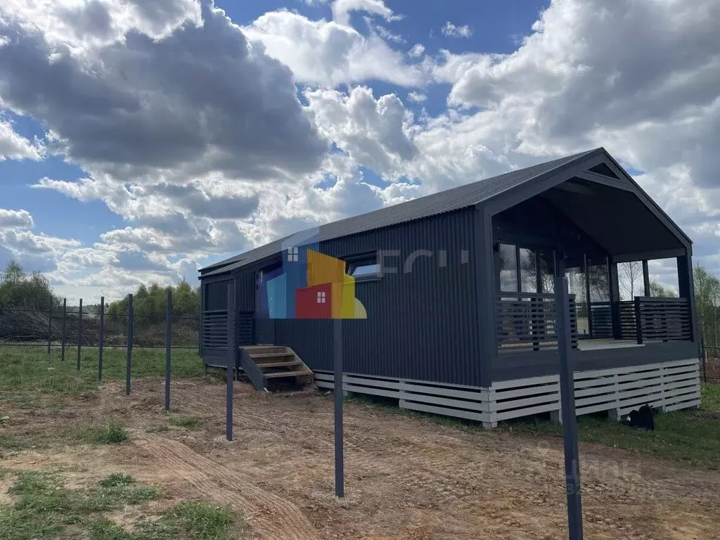 Дом в Тульская область, Алексин городской округ, с. Бунырево  (90 м) - Фото 1