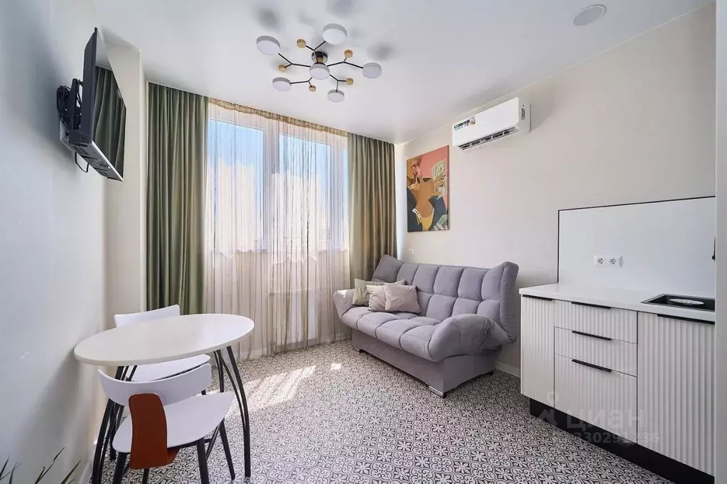 Студия Краснодарский край, Краснодар ул. Западный обход, 45к1 (26.1 м) - Фото 2