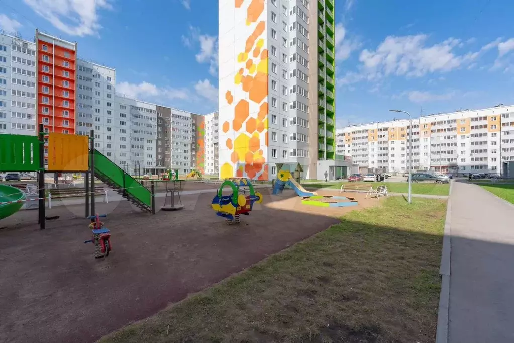3-к. квартира, 64,5 м, 2/16 эт. - Фото 1