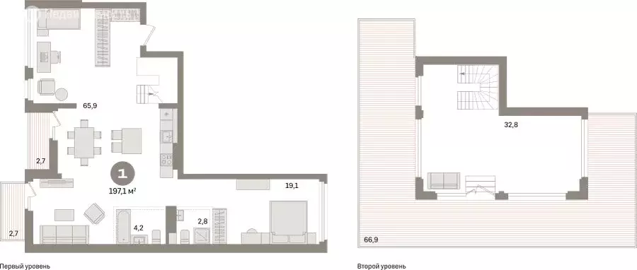 3-комнатная квартира: екатеринбург, улица шаумяна, 28 (197.1 м) - Фото 0