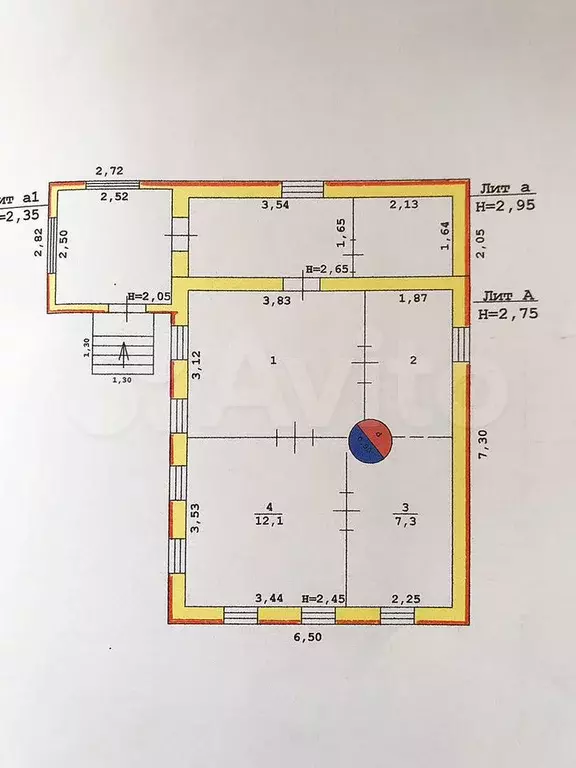 Дом 54,4 м на участке 13 сот. - Фото 1