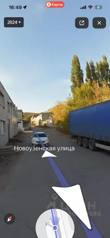 Склад в Саратовская область, Саратов Новоузенская ул., 214В (120 м) - Фото 2