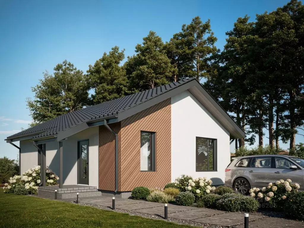 Дом в Алтайский край, Первомайский район, Березовый Мыс кп  (73 м) - Фото 1