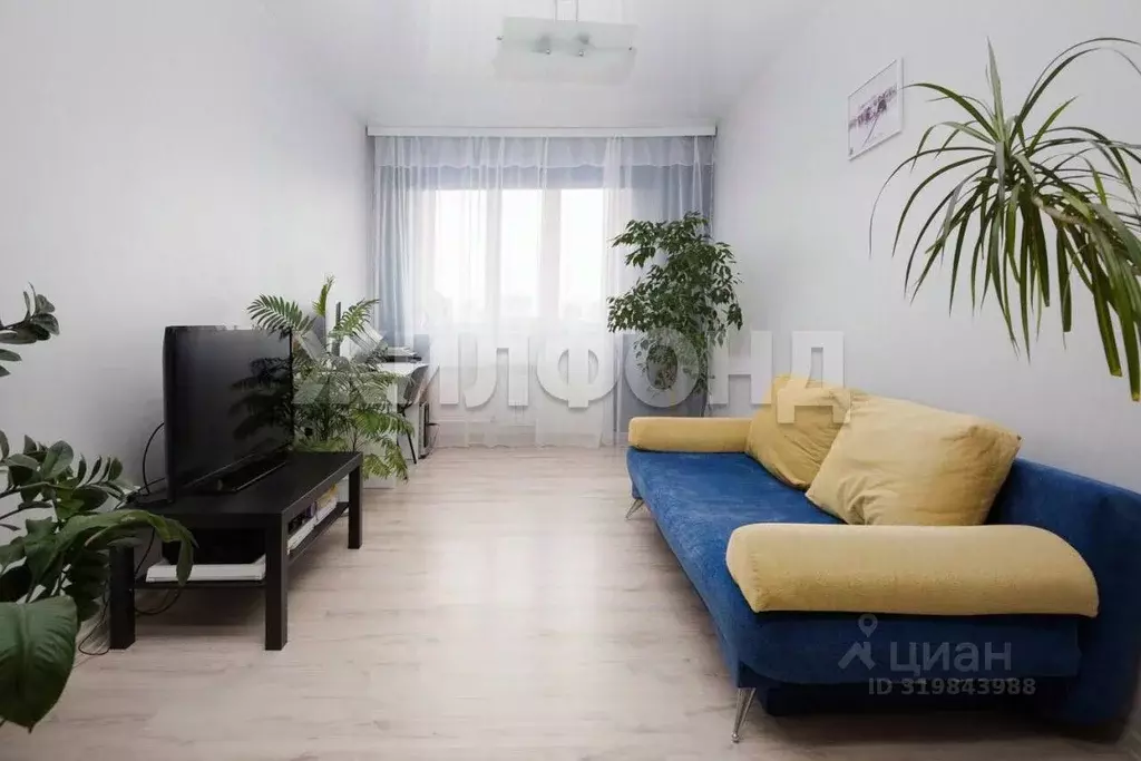 2-к кв. Новосибирская область, Новосибирск ул. Красина, 56 (44.4 м) - Фото 0