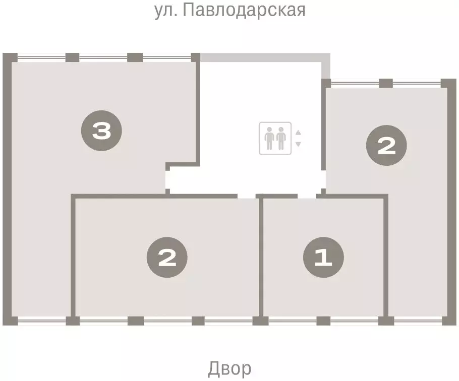 2-комнатная квартира: Екатеринбург, Павлодарская улица, 17 (62.22 м) - Фото 1