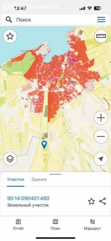 Участок в Черноморский район, село Новосельское (6 м) - Фото 2