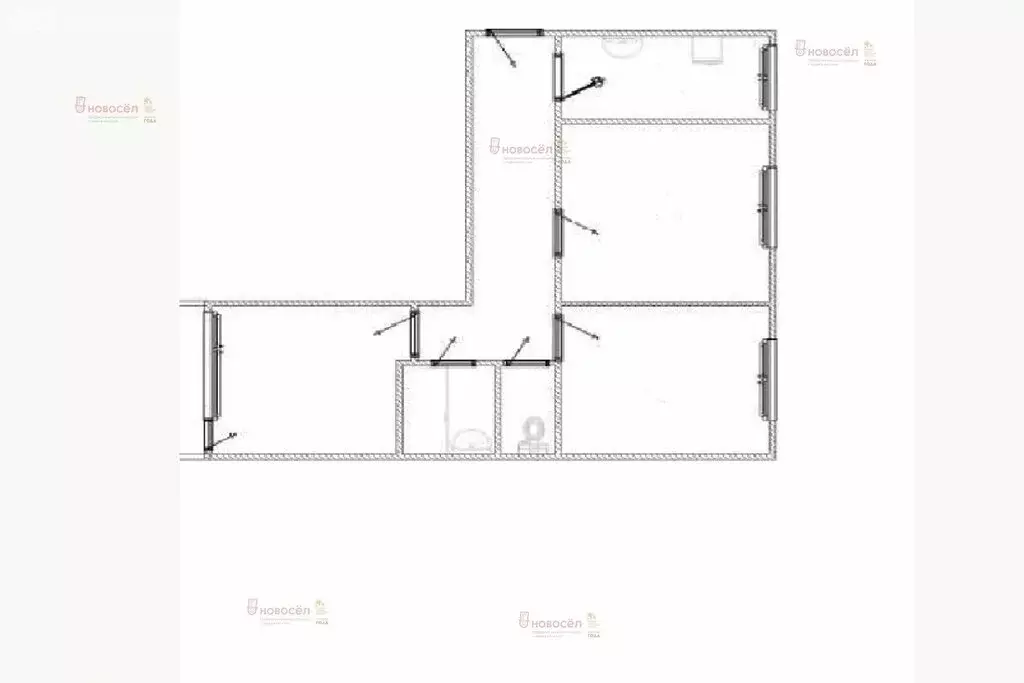 3-комнатная квартира: Екатеринбург, улица Менделеева, 16 (58 м) - Фото 0