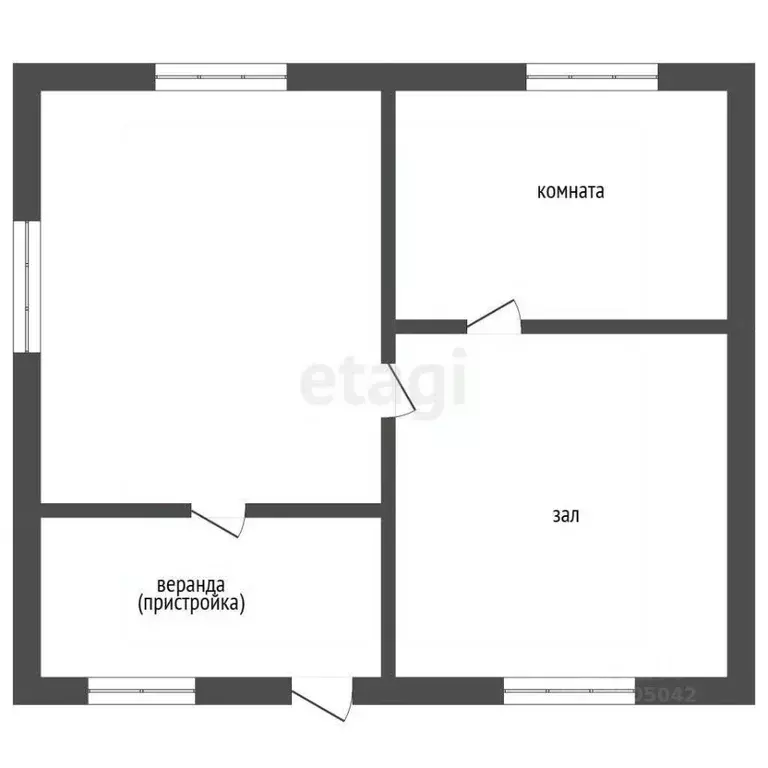 Дом в Забайкальский край, Улетовский муниципальный округ, Дровяная пгт ... - Фото 1