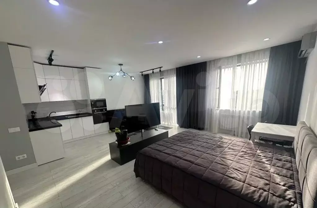 Квартира-студия, 31,4 м, 2/22 эт. - Фото 1