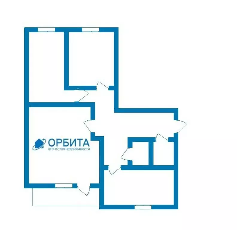 3-комнатная квартира: Тюмень, микрорайон Антипино, улица Александра ... - Фото 1