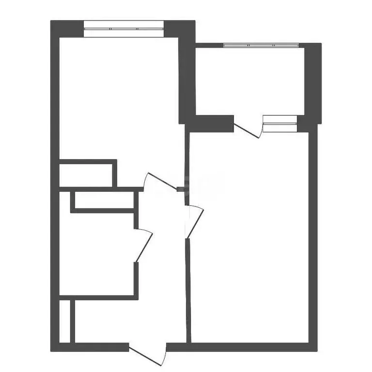 1-комнатная квартира: Обнинск, улица Славского, 12 (33.5 м) - Фото 0