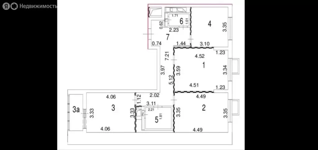3-комнатная квартира: Москва, Жигулёвская улица, 12А (75 м) - Фото 1