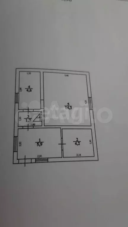Дом 48,7 м на участке 5 сот. - Фото 0