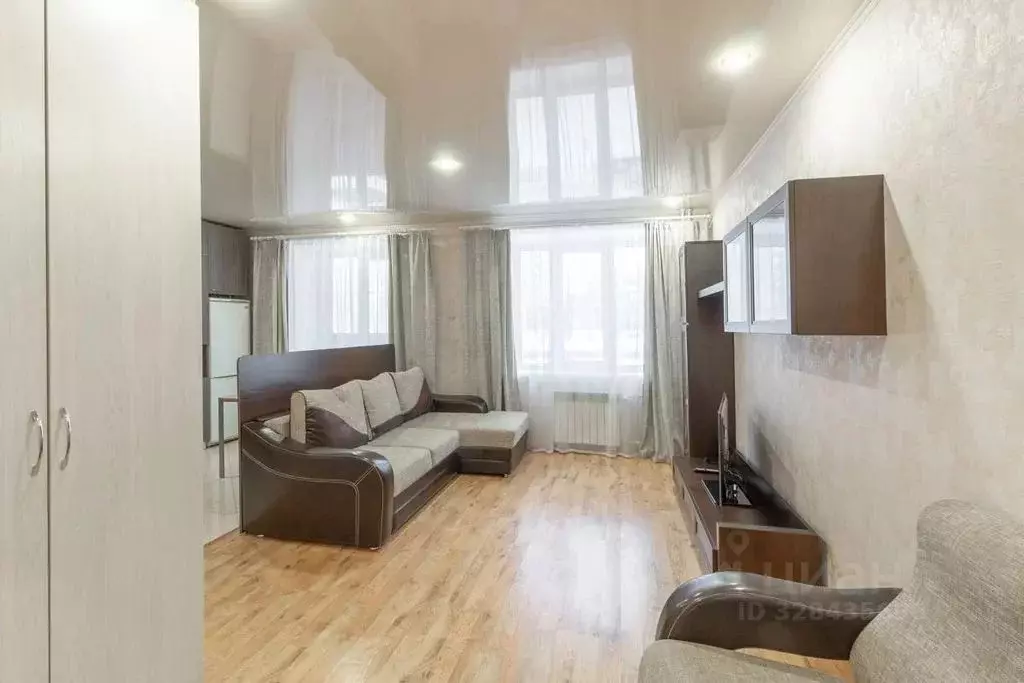 Студия Омская область, Омск ул. Перелета, 12к1 (33.0 м) - Фото 2