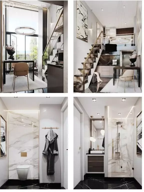 1-комнатная квартира: Сочи, микрорайон Бытха, улица Бытха, 30 (30 м) - Фото 1