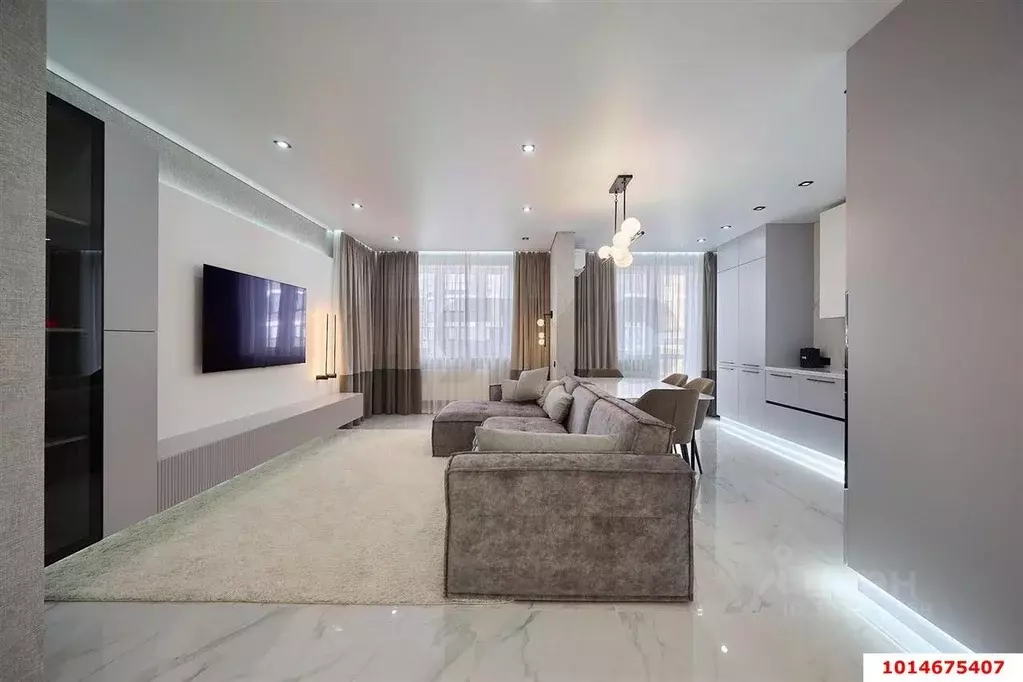 3-к кв. Краснодарский край, Краснодар ул. Каляева (113.0 м) - Фото 2