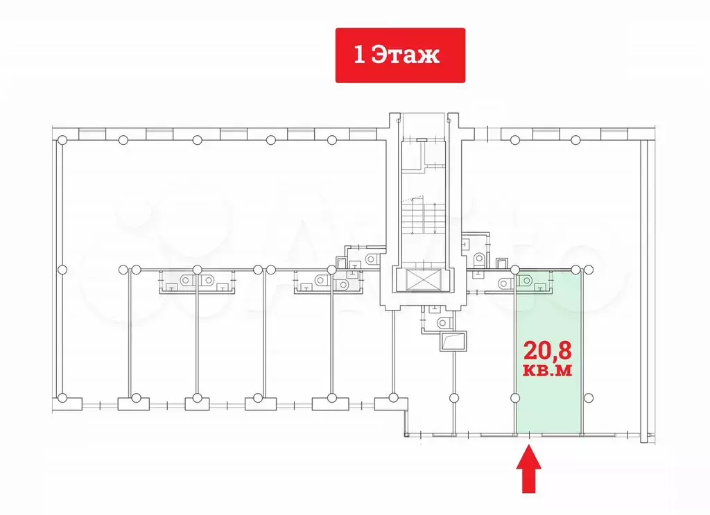 Продажа габ - Салон связи «t2  - 20,8 м - Фото 0