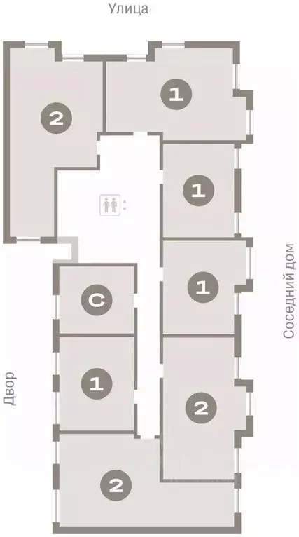 2-к кв. Новосибирская область, Новосибирский район, Краснообск рп, 3-й ... - Фото 1