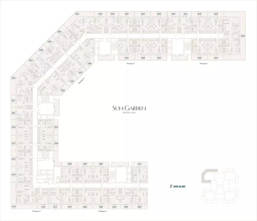 1-комнатная квартира: Анапа, Отельный комплекс Sun Garden Hotel SPA ... - Фото 1