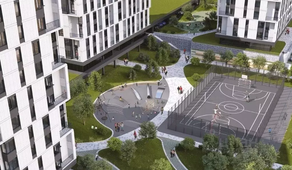 1-к кв. Крым, Симферополь ул. Бородина, 59В (34.0 м) - Фото 2