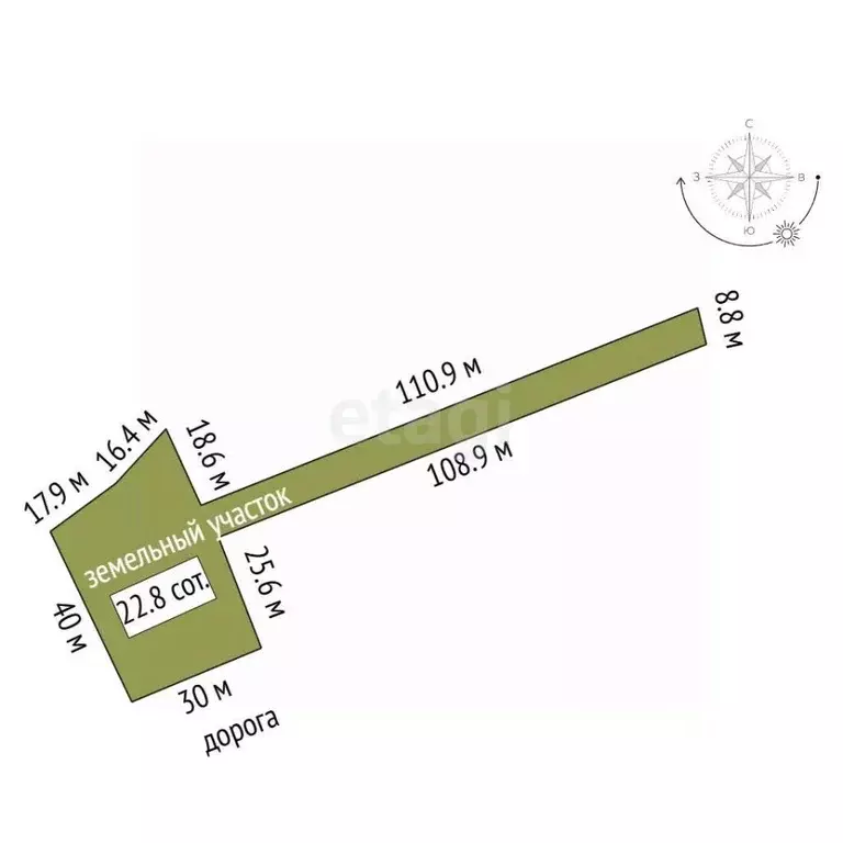 Участок в Астраханская область, Камызяк  (8.0 сот.) - Фото 2