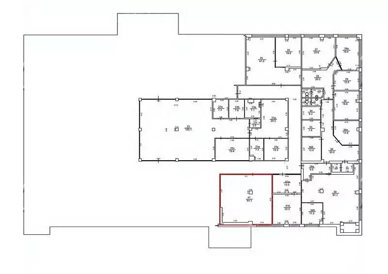 Торговая площадь в Москва 1-й Митинский пер., 25 (100 м) - Фото 2